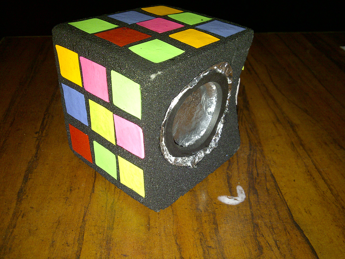 speaker cube designs lighting eco-friendly