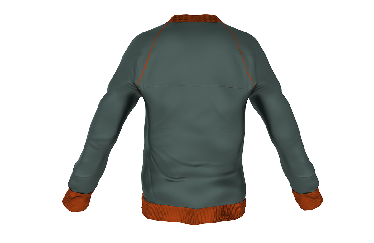 SCAD BASF visual effect bomber jacket Sportswear
