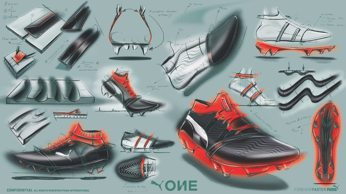 puma footwear design football cleats boots kicks sneakers
