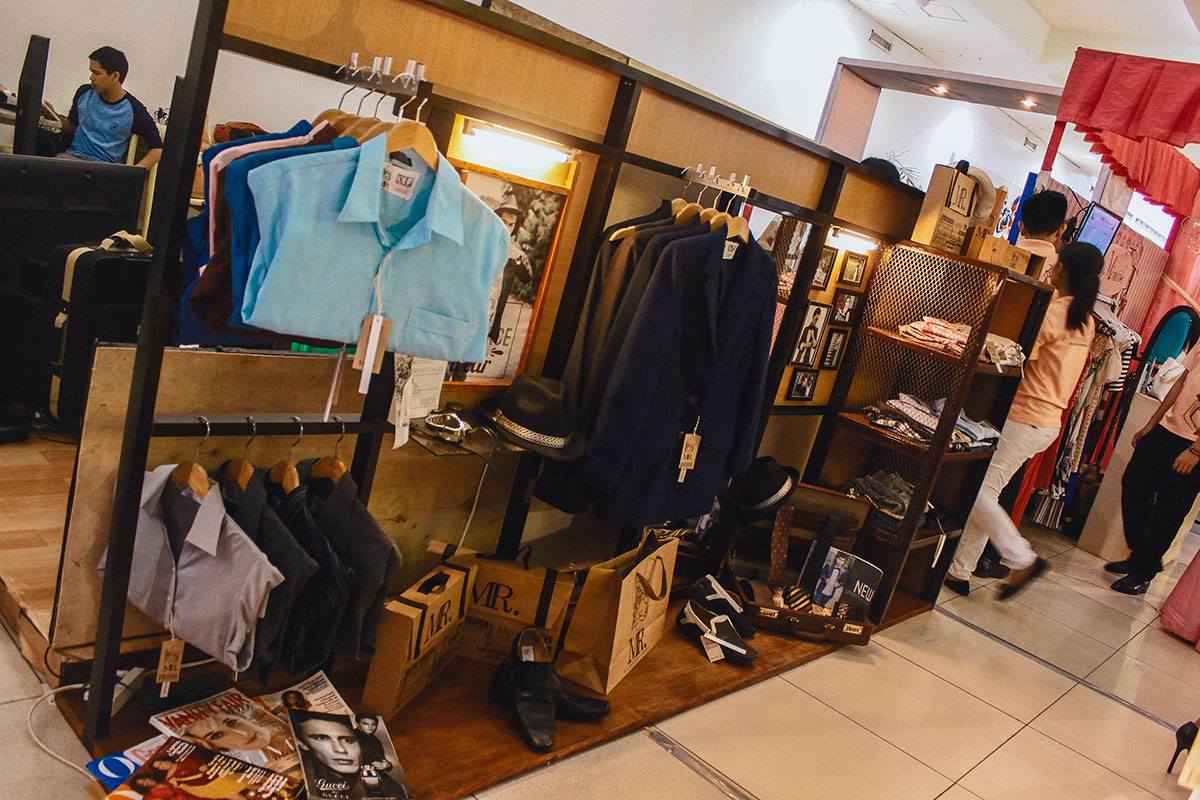 Mr. luxury Clothing men Formal casual Mockup booth