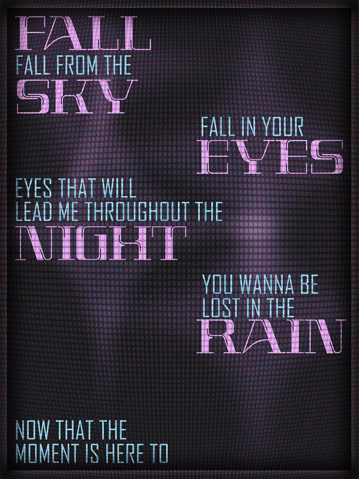 Inspired by the track "FALL FROM THE SKY" by RomancePlanet.
