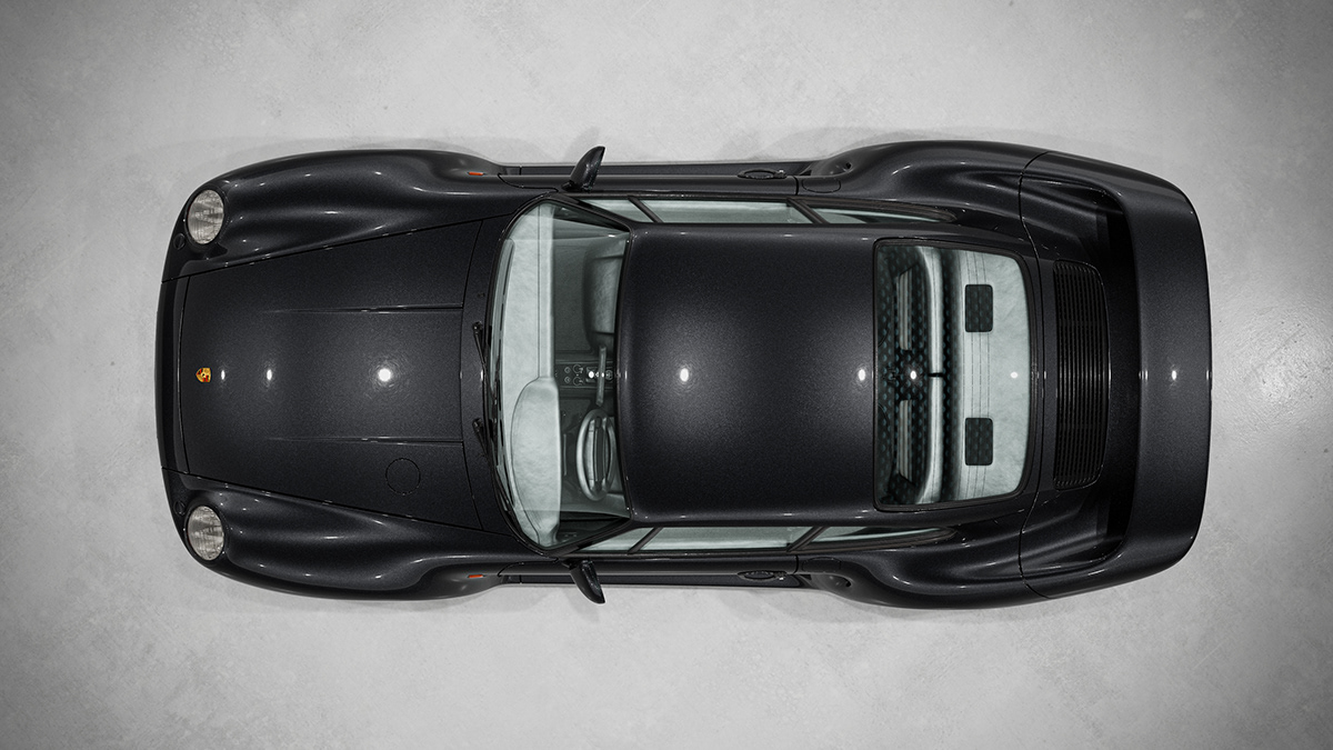 3D model automotive   blender CGI free Porsche visualization