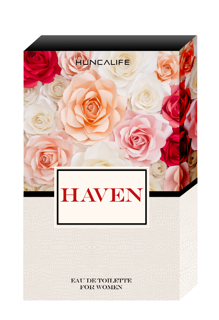 Huncalife hunca cosmetics perfume parfum Haven gokceyasar Cosmetic packing