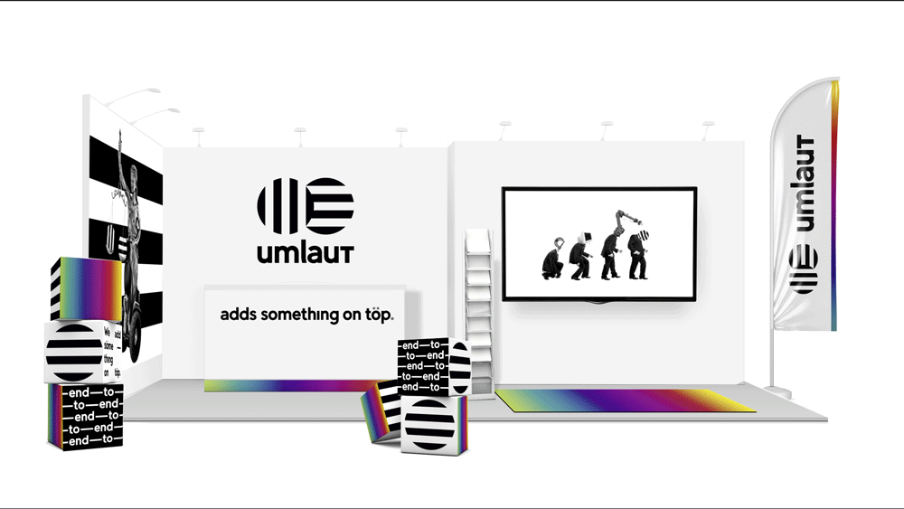 black CI collage corporate design german ILLUSTRATION  rainbow rocketandwink White