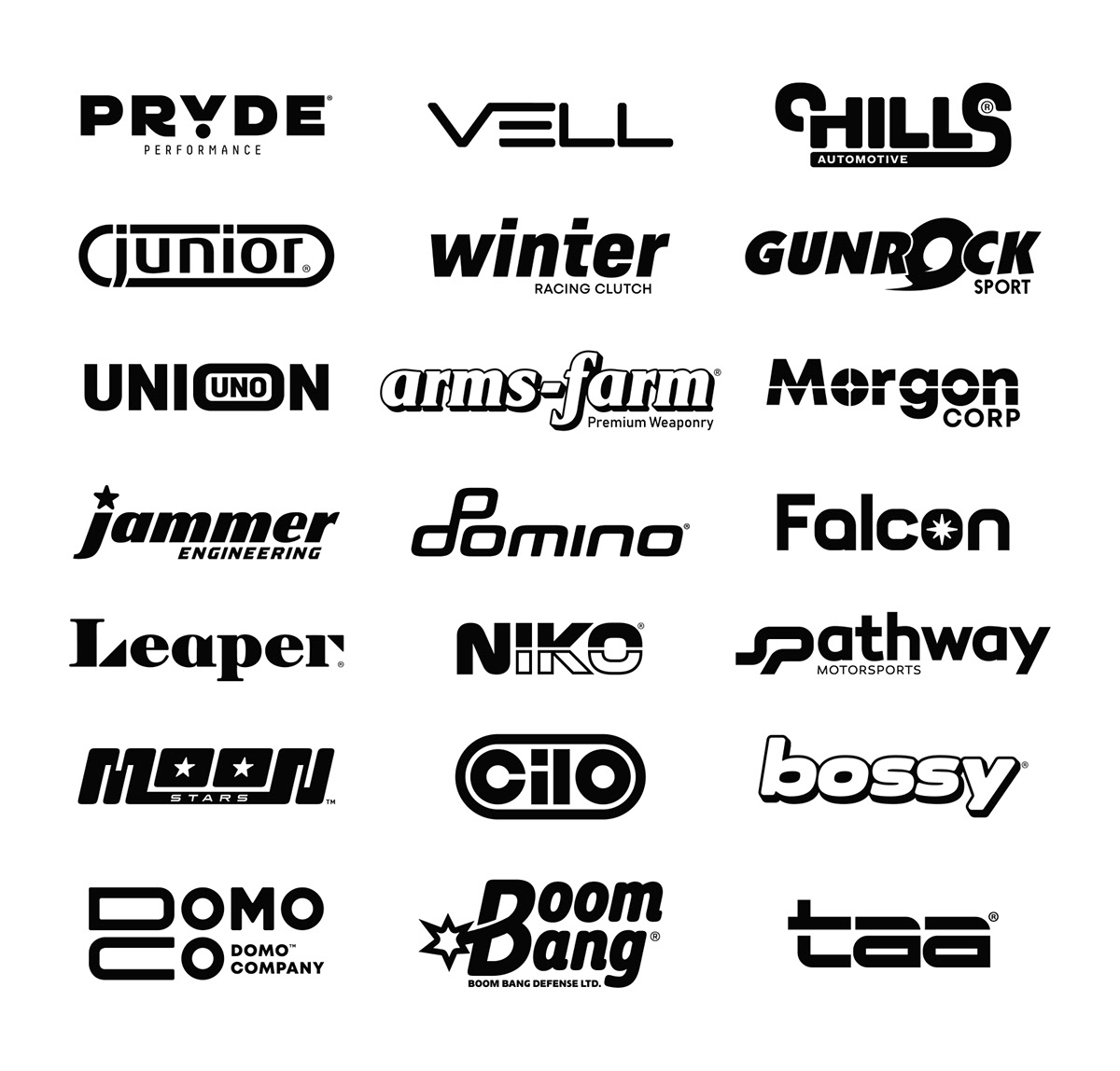 branding  Custom identity logofolio logos Logotype type typography  