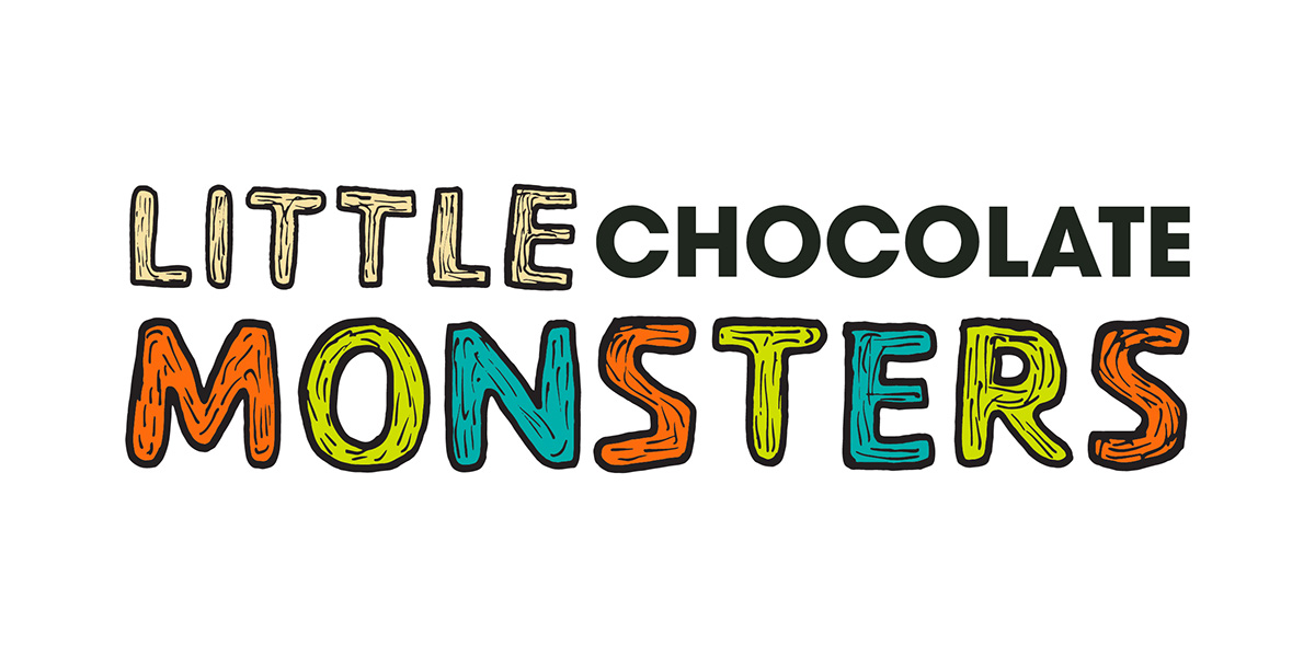 chocolate chocolates identity type handmade monsters children print illustrations colors AdobeSketch adobedraw