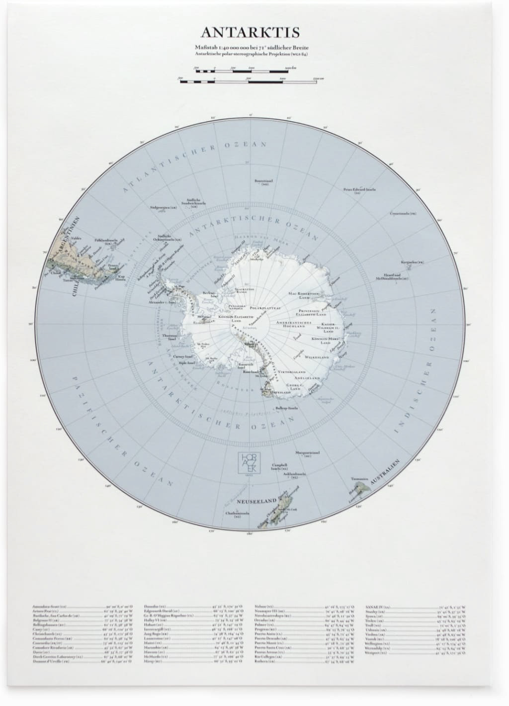 cartography map polarprojection print