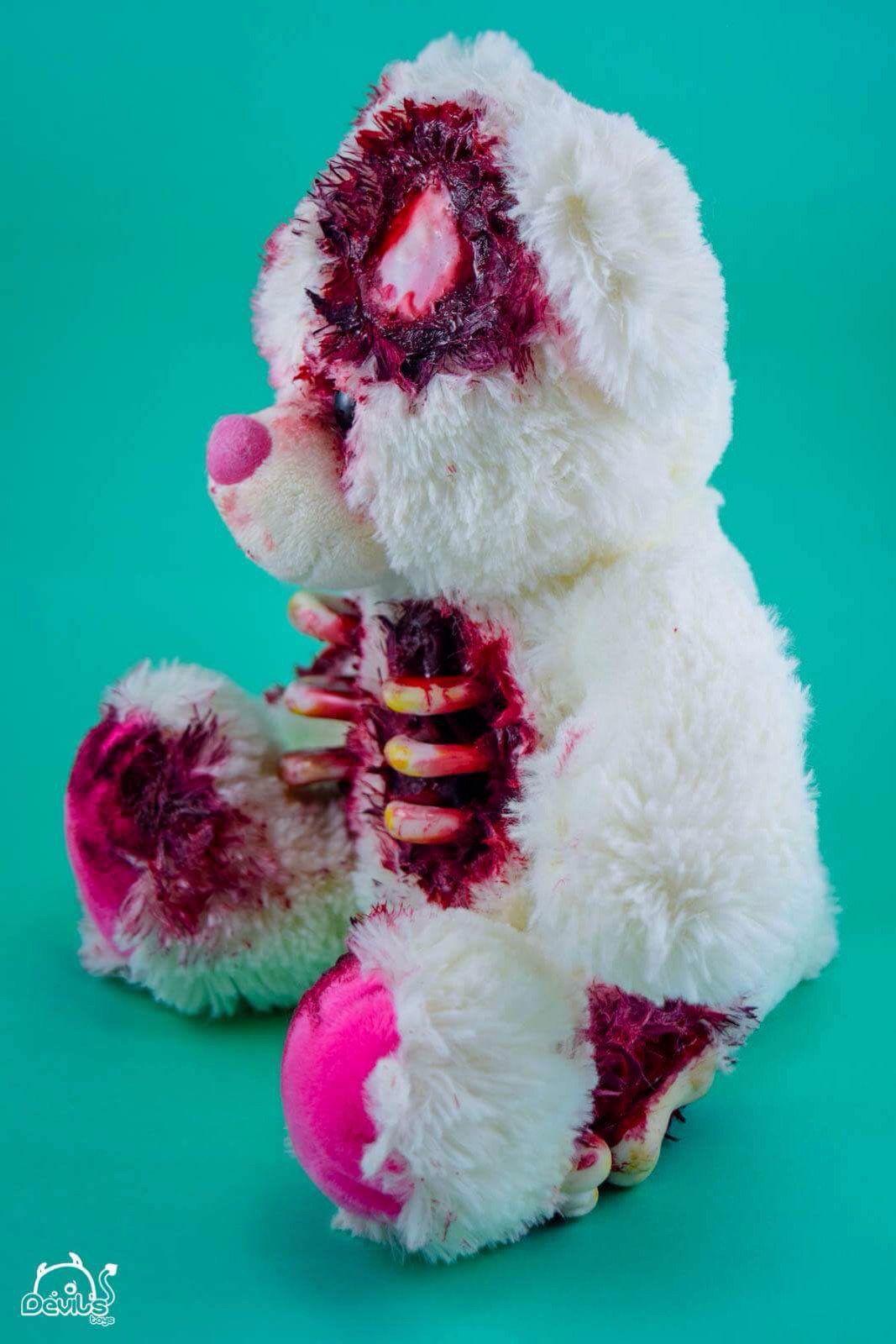 artToy plushie bear toy vynil