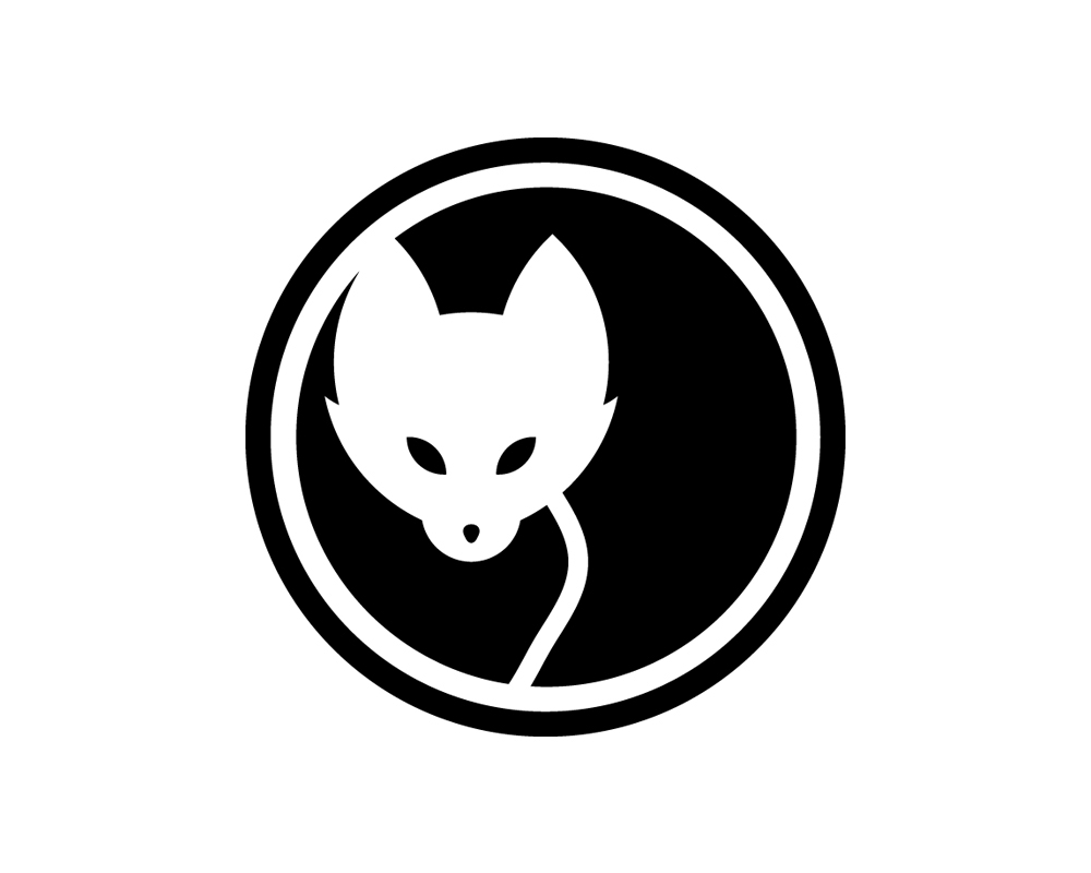 Icon logotypes monogram organic fennec firma