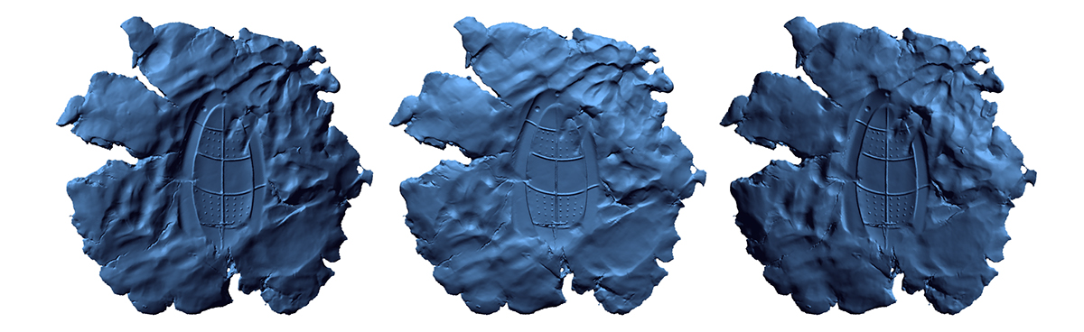 forensic trace Fixating Fixate kriminalistická stopa zajištění nove způsoby new Possibilities 3D scanning scan 3d scan