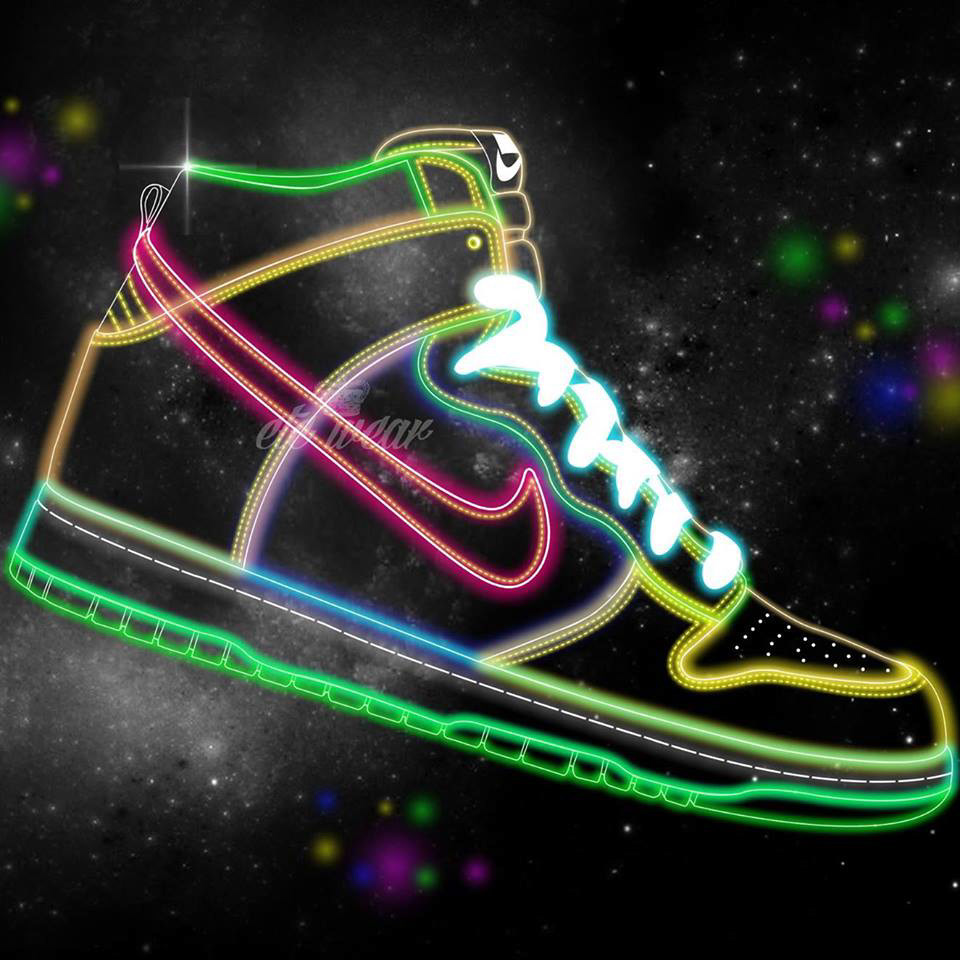 sneakers Nike colors