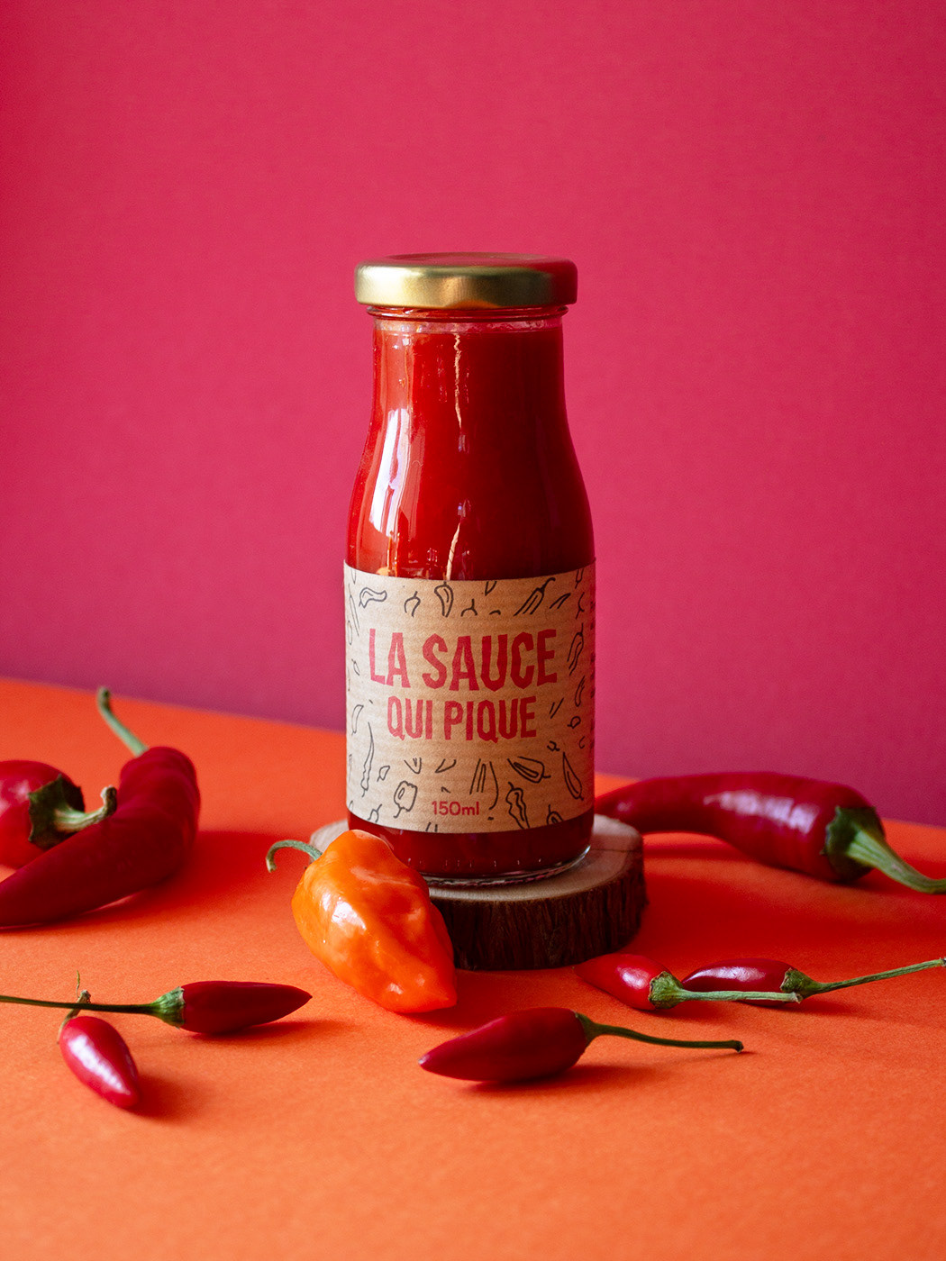 hotsauce pepper #Branding #packaging chilisauce