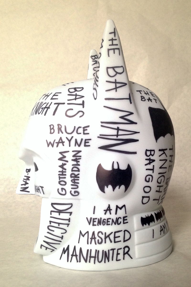 Adobe Portfolio batman cowl dark knight black White Drawing  Bruce Wayne