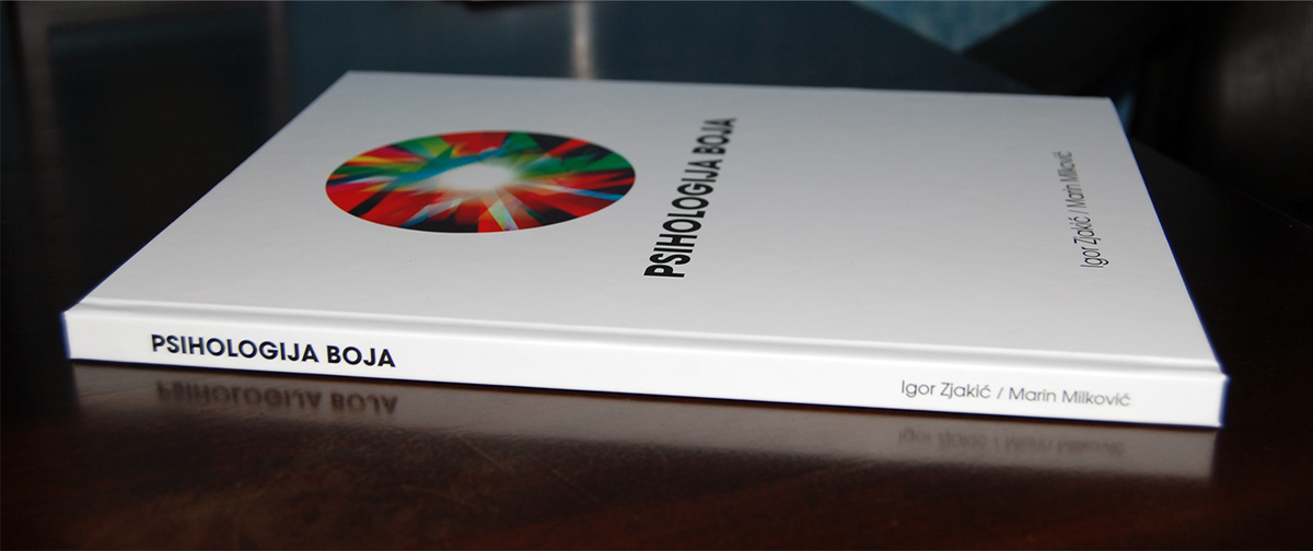 Book Cover Design Velimir Pavić Psihologija boja color psychology