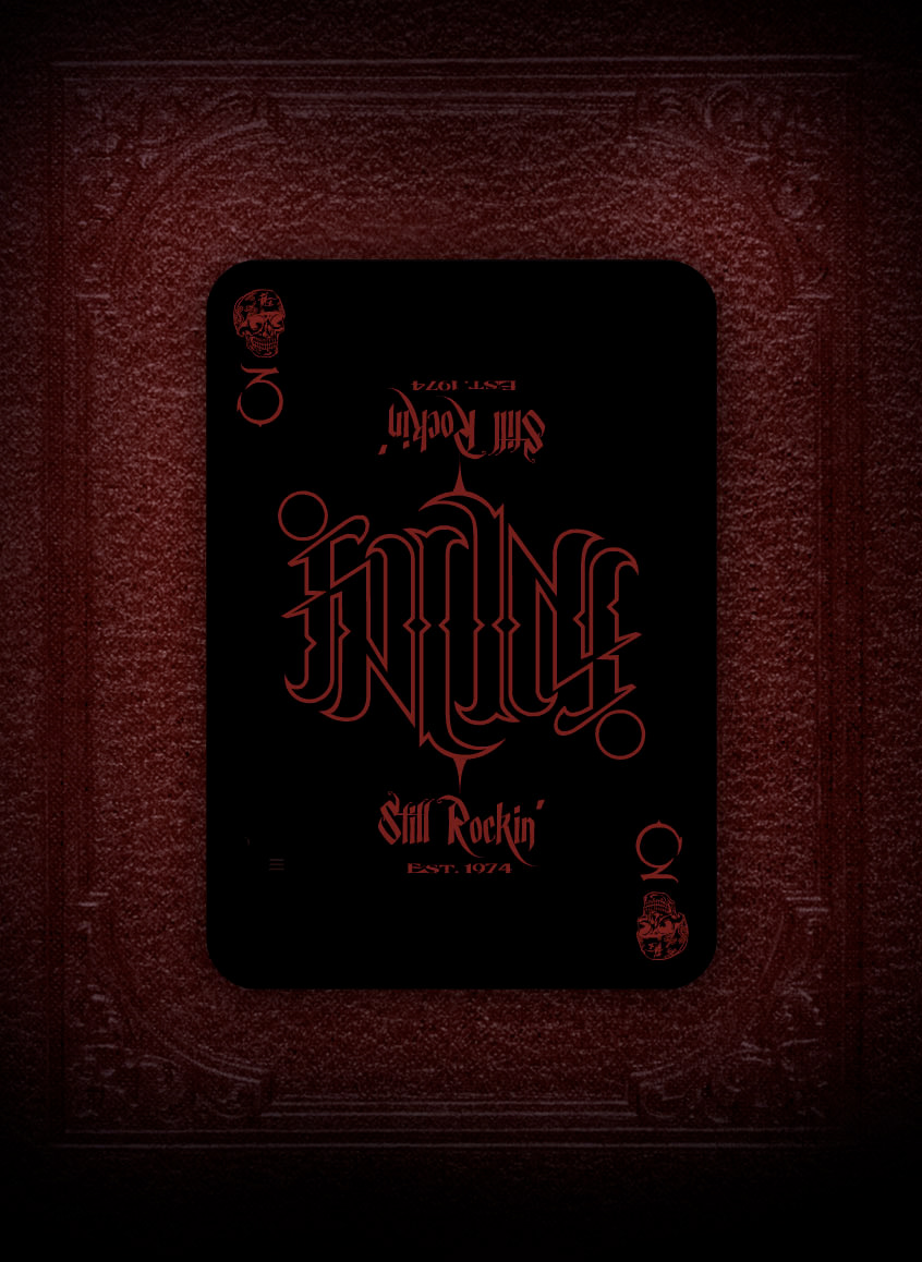 card ambigram deck