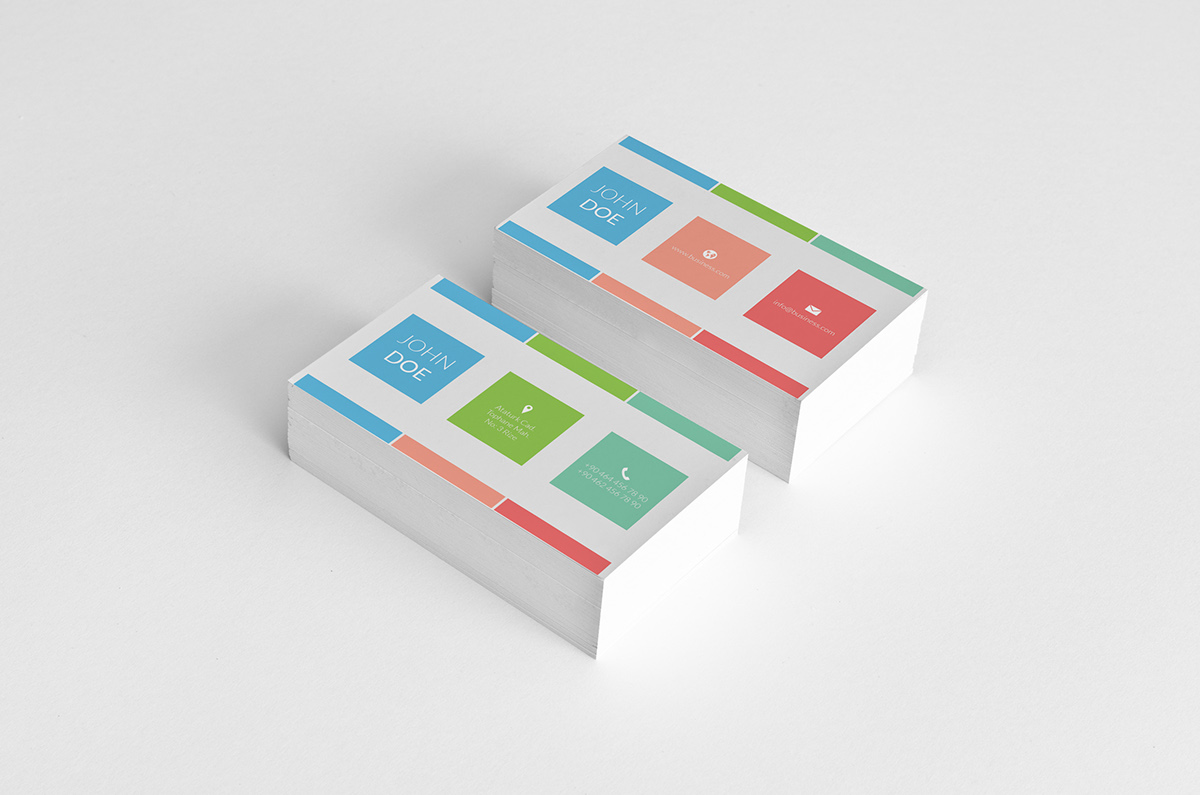 aylak blue business business card color creative designer Graphic Designer metro style Retro