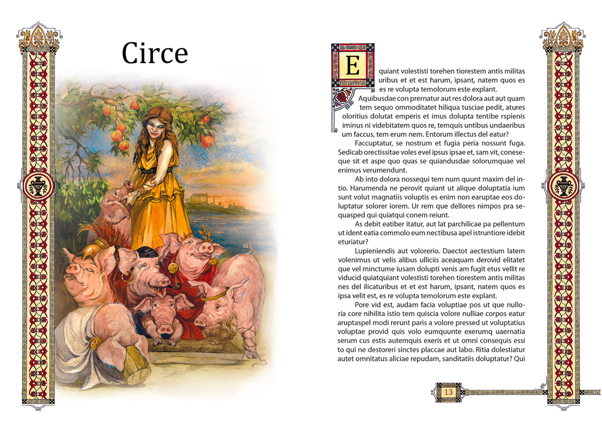 fantasy children's book storybook fairytale book design fairy tale Magic   mythology Folklore medieval