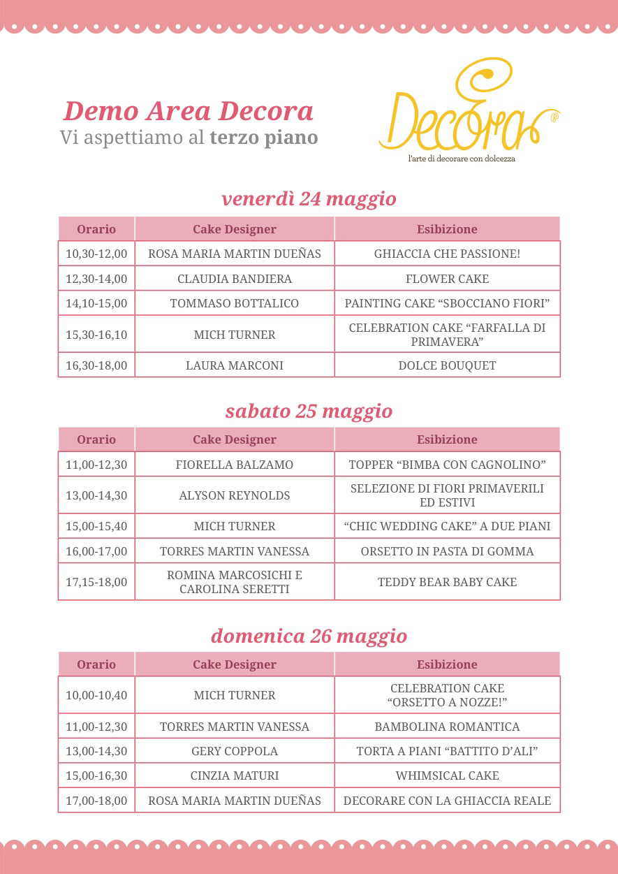 Silovoglio cake design italian festival