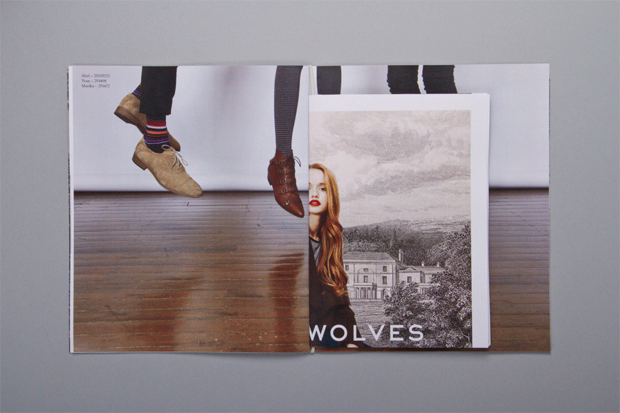 type Red By Wolves Seasonal Campaign