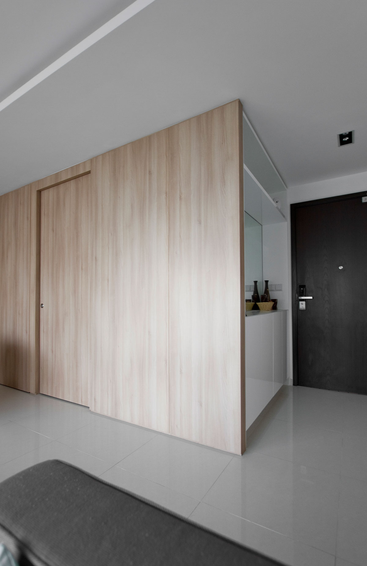 singapore apartment spaces contemporary minimalist modern living Alvin Oh living room bedroom Interior design lounge