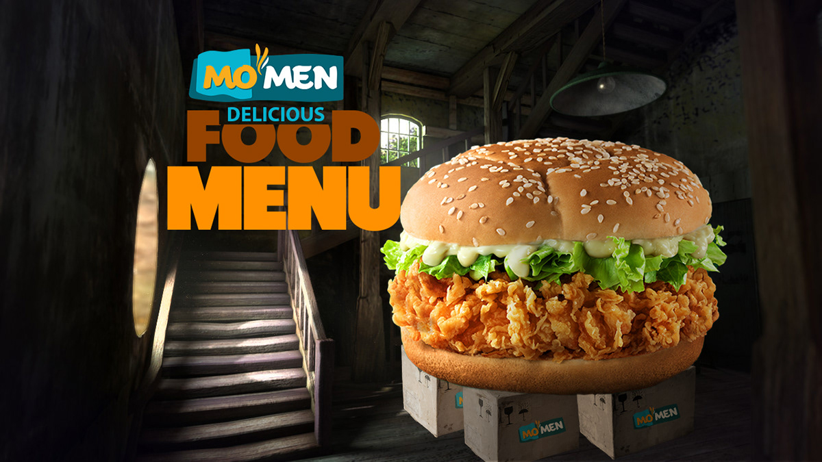 Food  burger chicken poster Socialmedia sandwich Unreal Engine facebook Advertising  fastfood