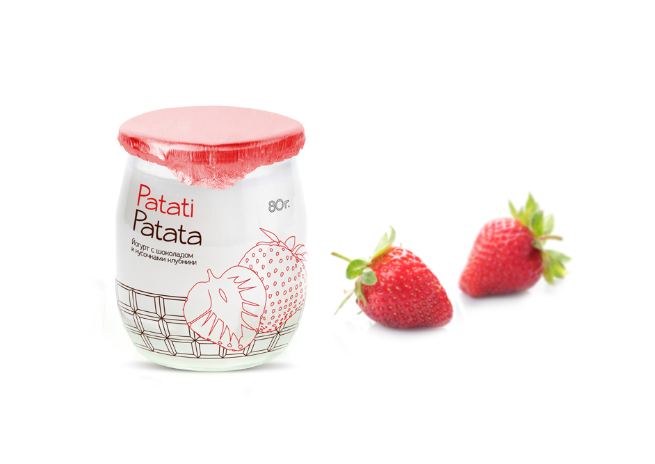 Patati-patata patati patata package yoghurt yogurt