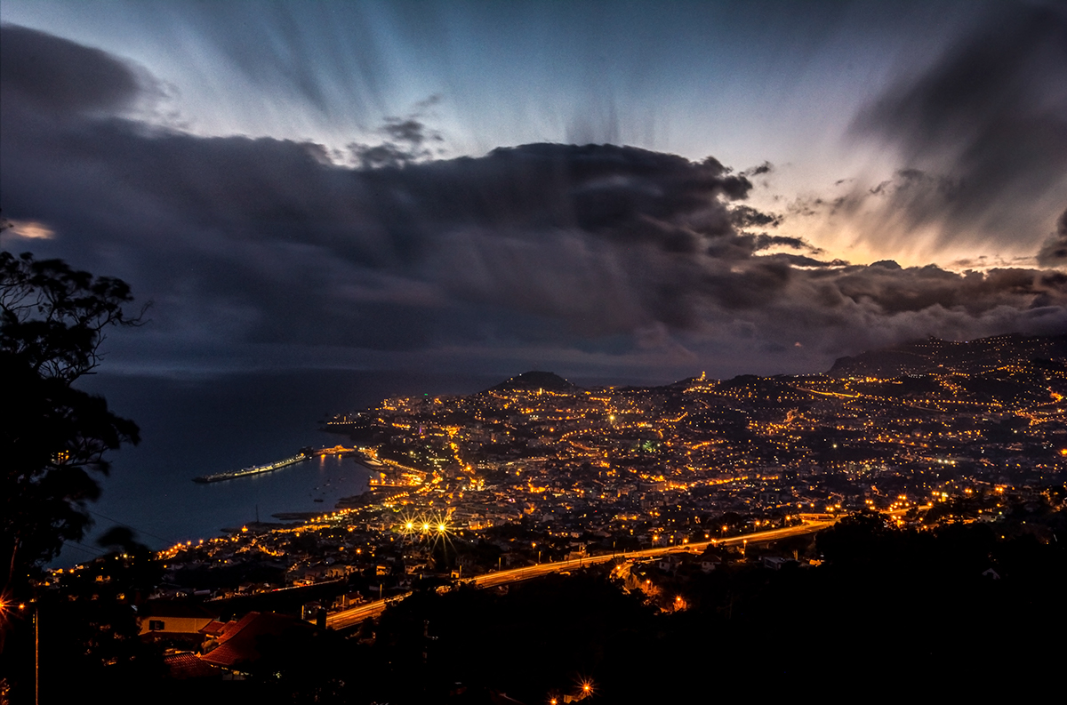 Funchal Portugal Madeira Landscape city cityscape reycisco longexposure xxx Nature night