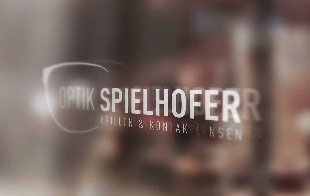 Optician graz austria Optik Spielhofer Corporate Design Logo Design