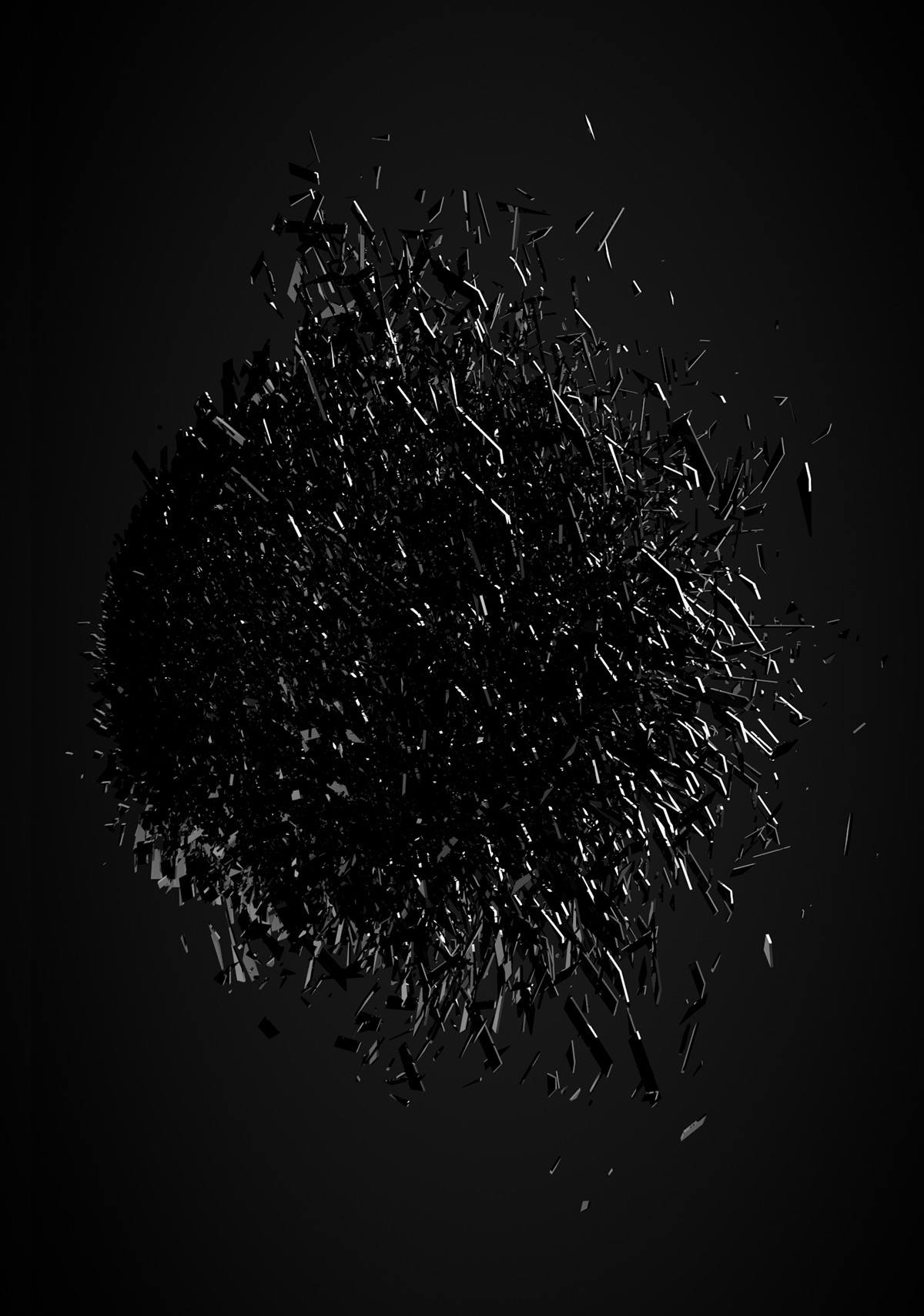 ZARKER bomb black PolyFX cinema 4d realflow Omega splash explosion 3D