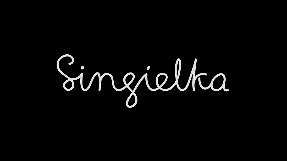 singielka TVN logo typografia minimalizm tv series serial black and white heart Aleksandra Przegalińska boy Single Girl