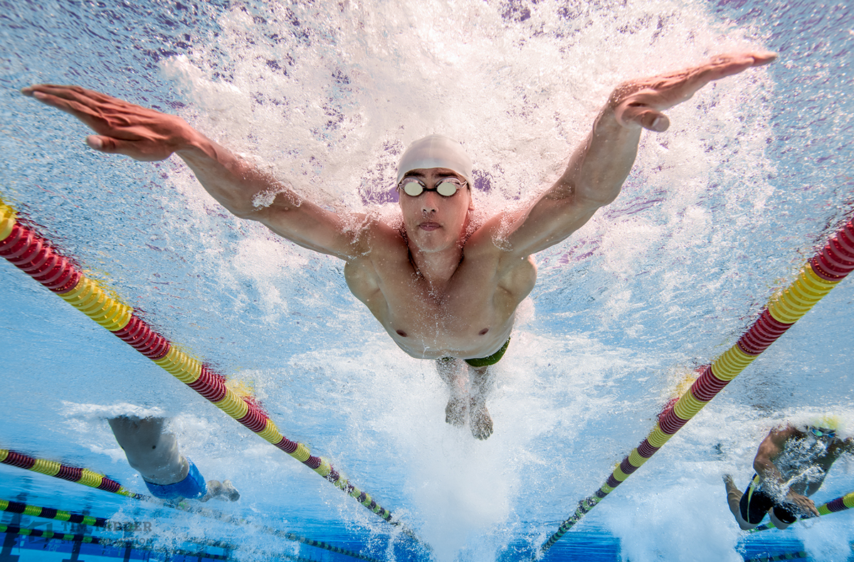 Olympics rio Brazil nbc sports action athlete underwater fitness swim swimming training exercise phelps gold