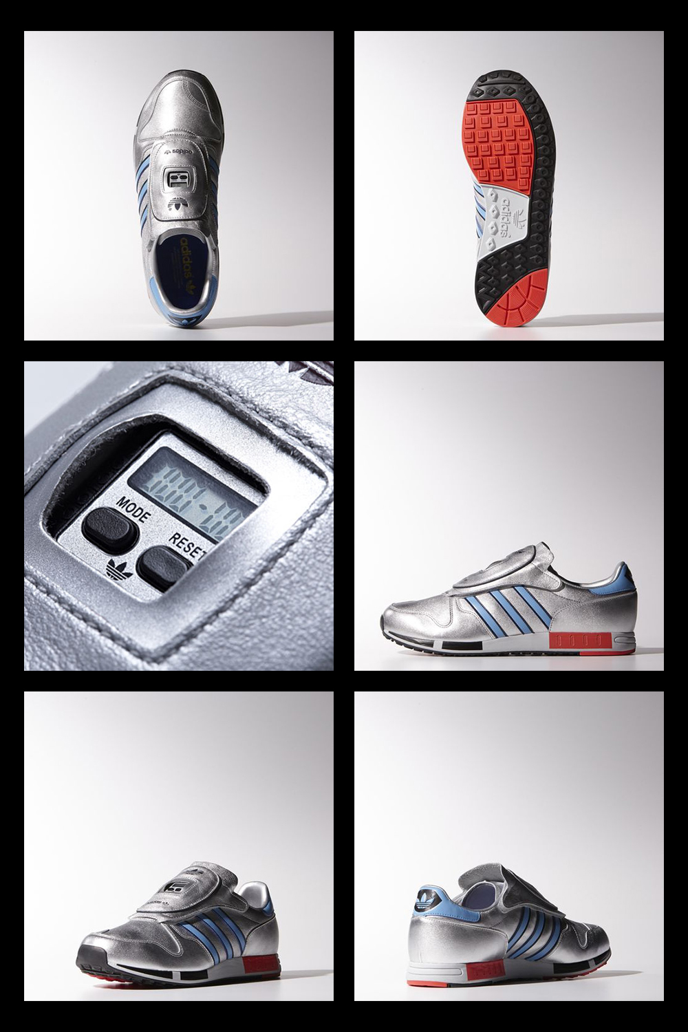 80s Retro-futuristic Posters "adidas Behance