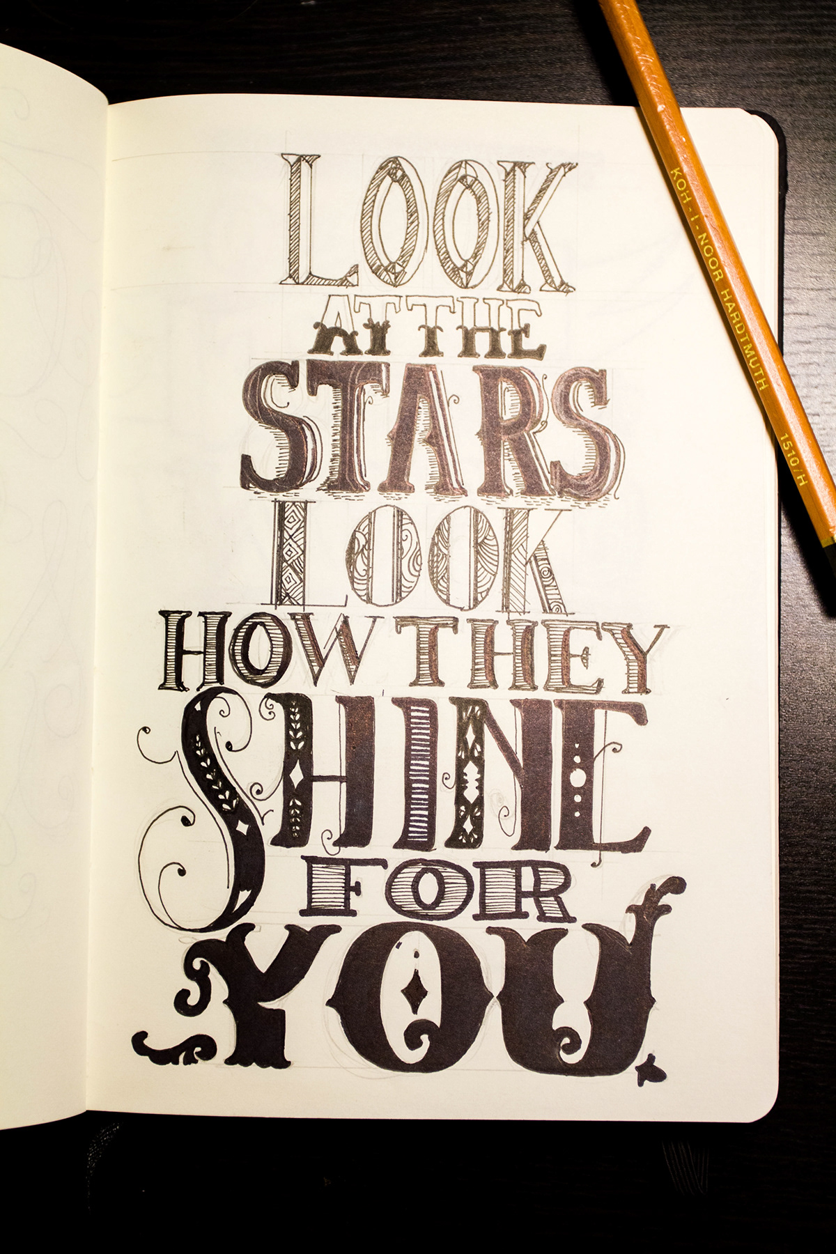 lettering sketches Quotes handwritten typo