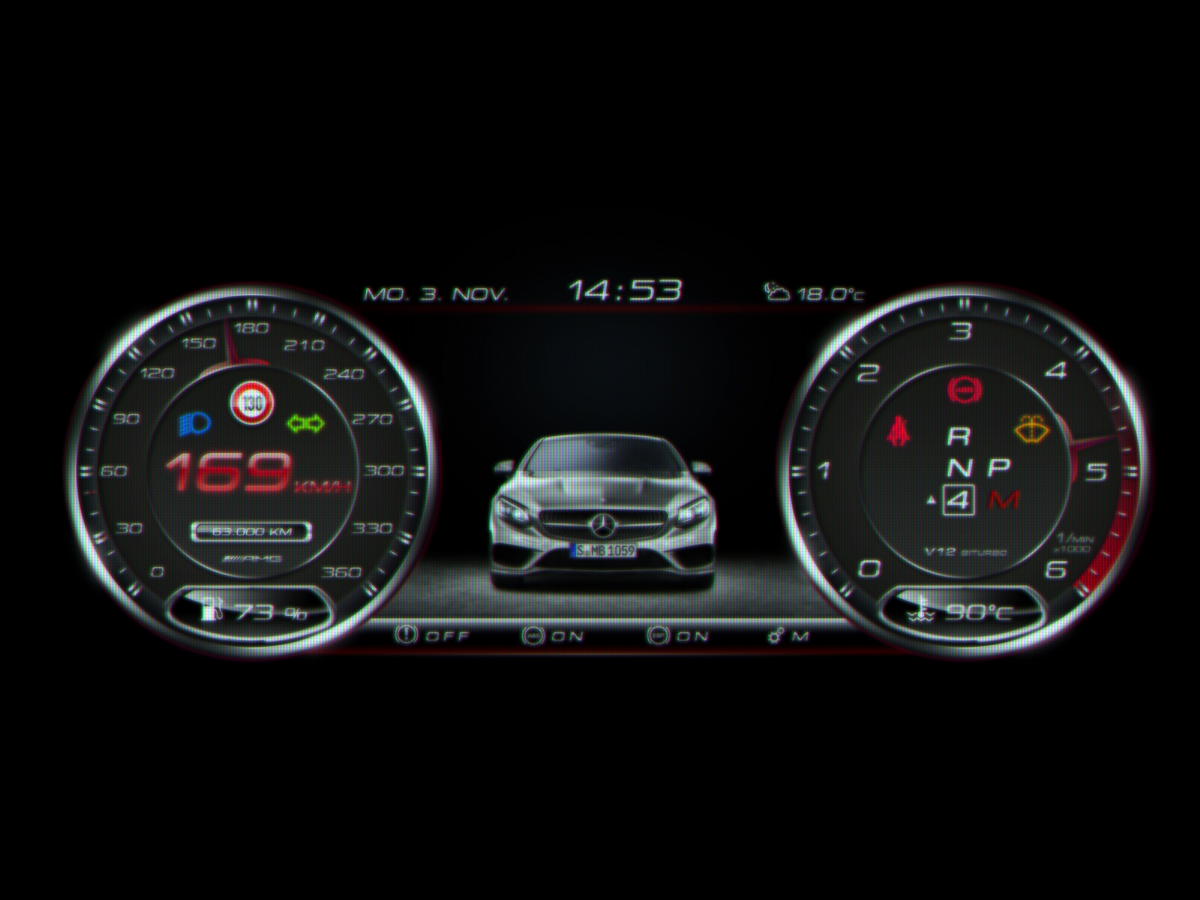 interface design Interface Auto speedometer digital speedometer tacho AMG mercedes Mercedes Benz