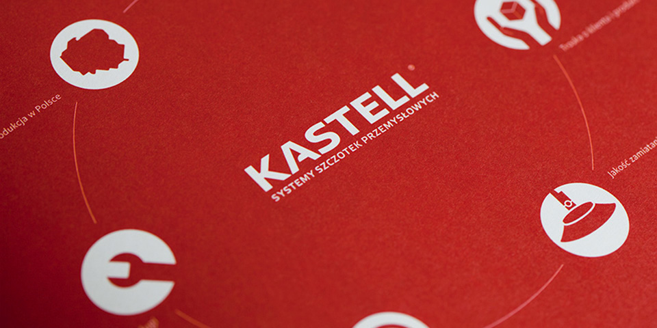 corporate grapjic logo identity kastell brand manual art direction advertisement industrial brush
