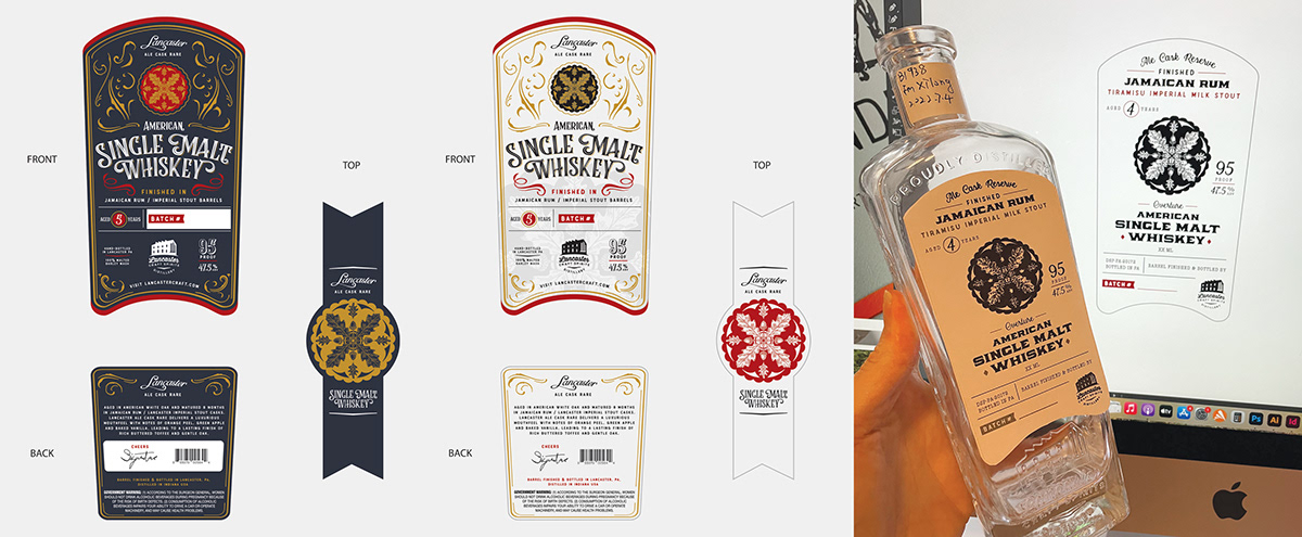 alcohol bottle Label Whiskey Packaging premium packaging design design ILLUSTRATION  distillery