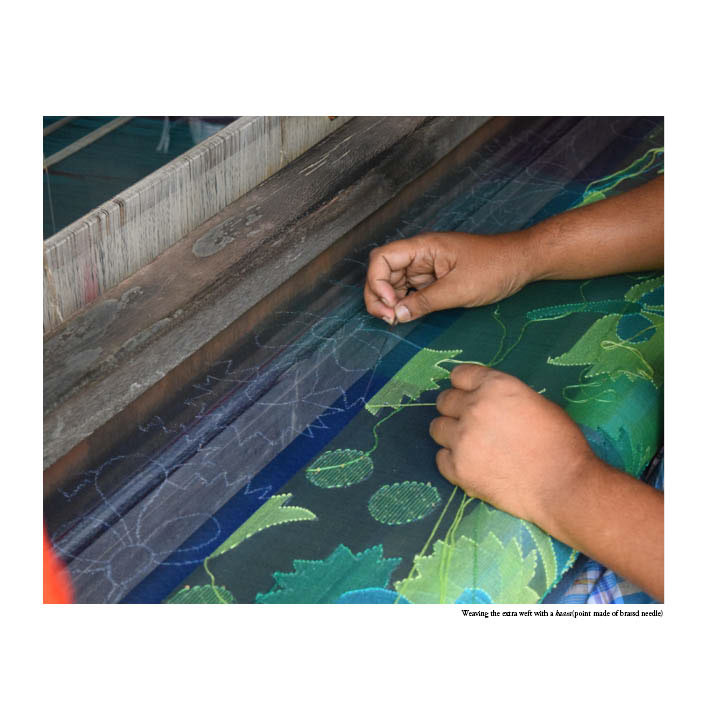 indian crafts textile art research documentation bengal jamdani weaving handloom Yarns