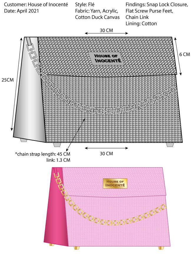 accessories design apparel designer bag design fabric engineer fashion design Jewelry Design  knitwear design shirley inocente Sustainability Technical Design