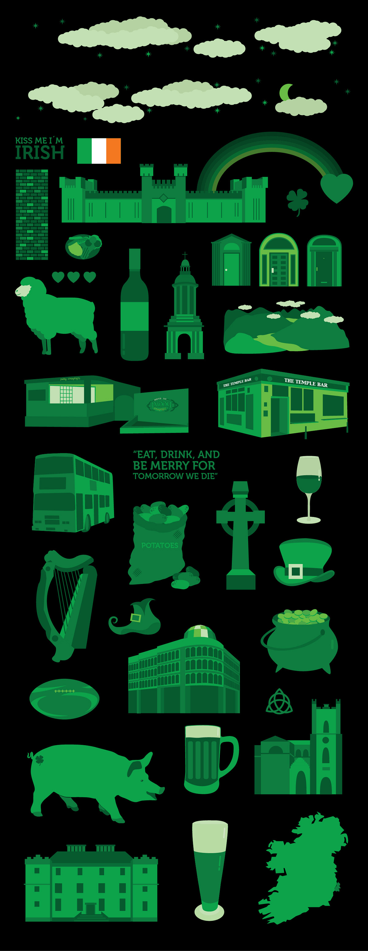 Paddy Murphy's paddy's paddy Murphy's Iconografia Irlanda Ireland diego gamboa pub irish irish pub green