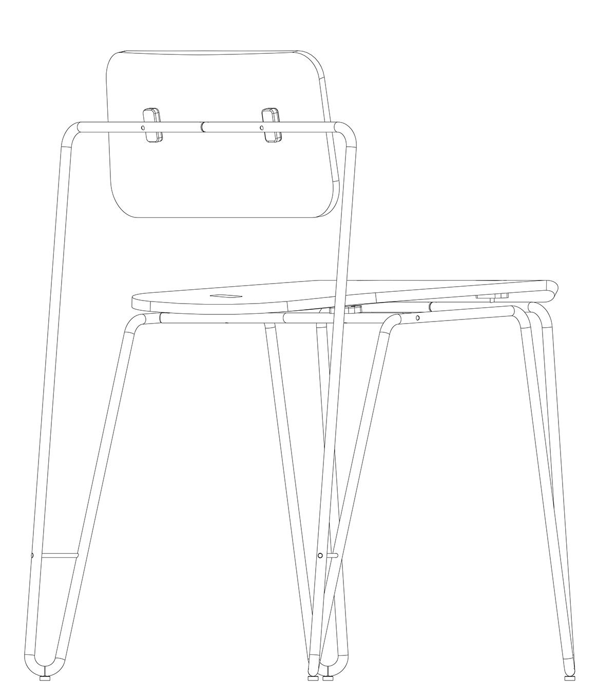 inprocess chair design iteration