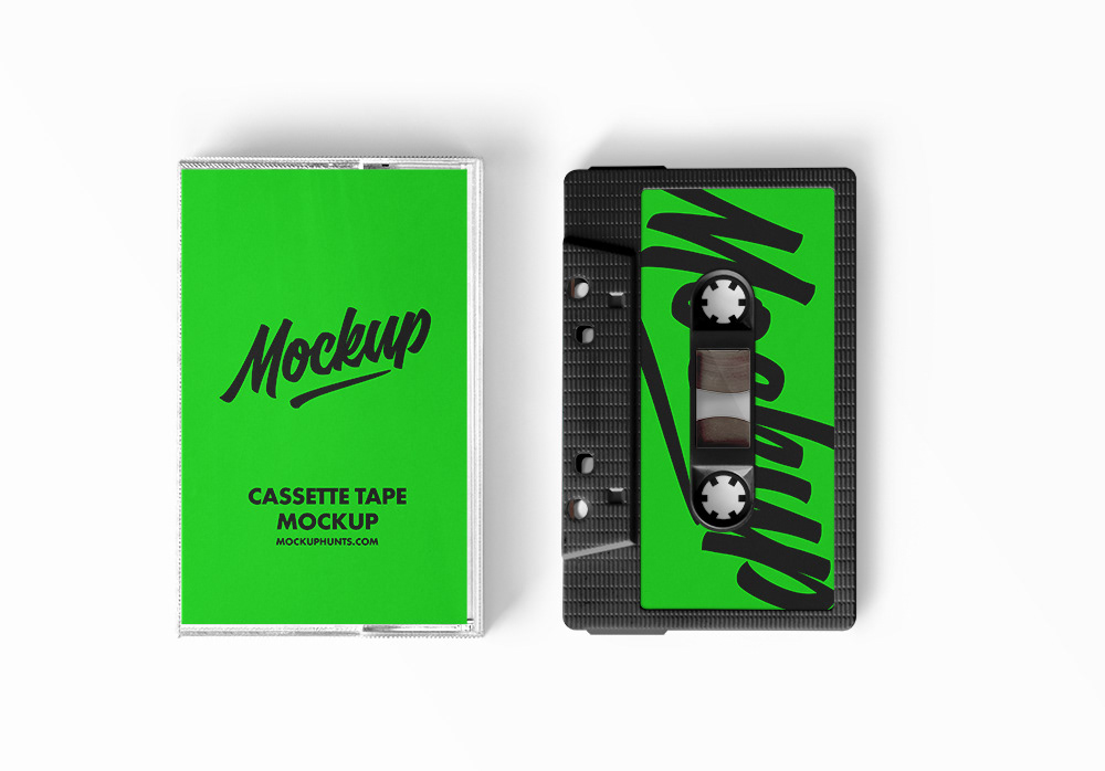cassete download free Mockup psd tape