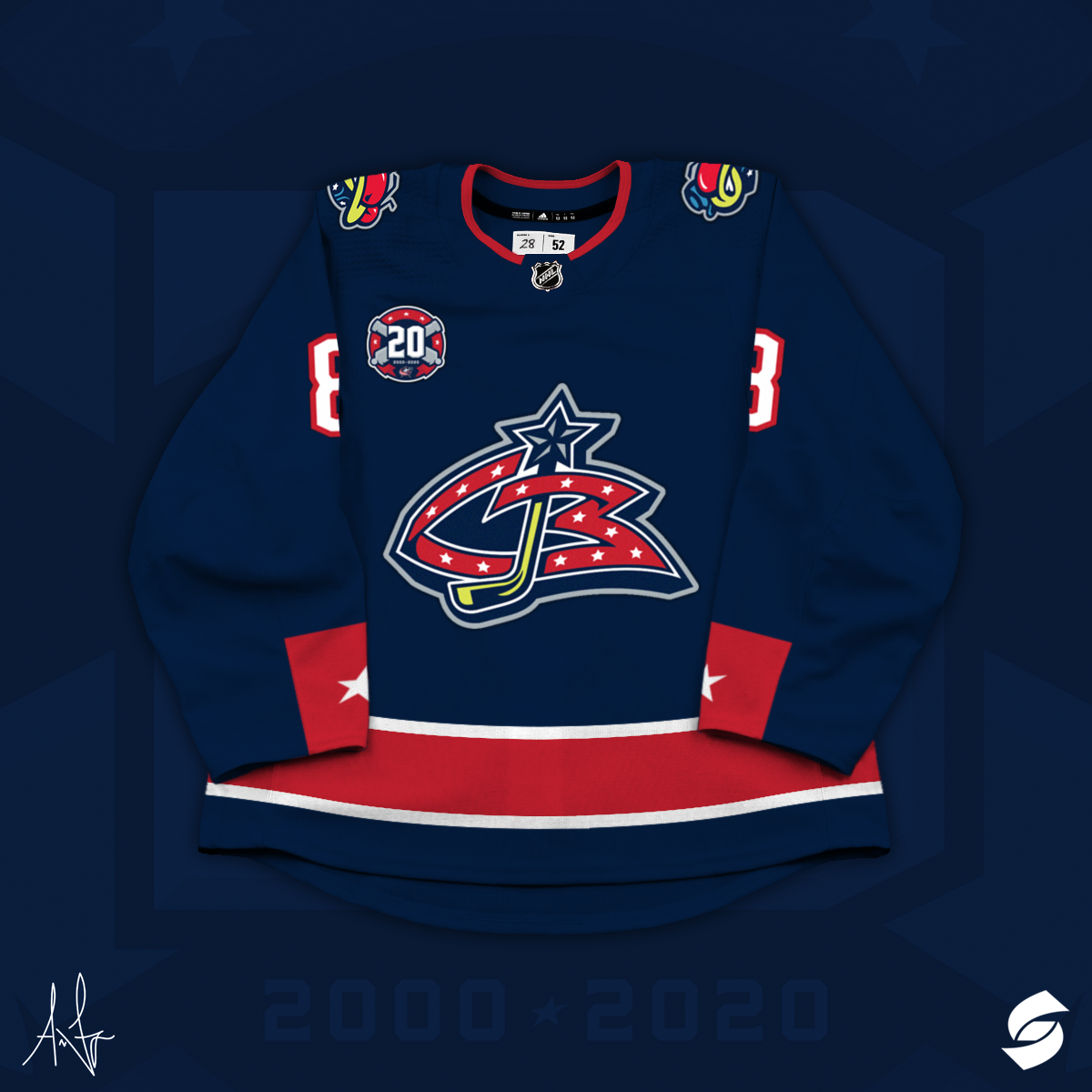 Blue Jackets Concept Jerseys on Behance