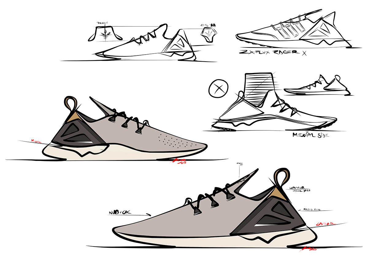 footwear footweardesign sneakers productdesign sketch sketching shoedesign adidas