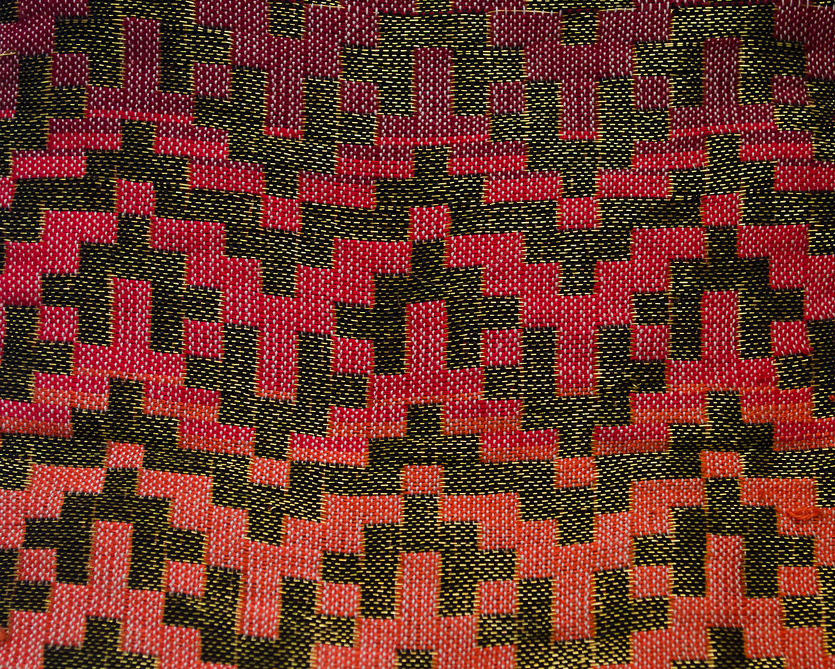 weaving Dobby loom double cloth