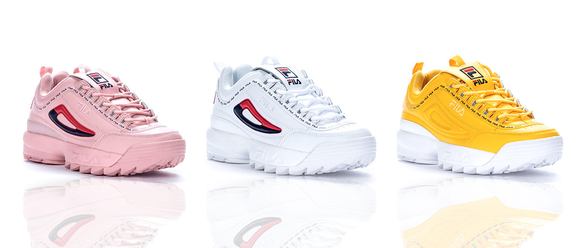 fila disruptor repeat sneakerhead sneaker Glitch launch ad