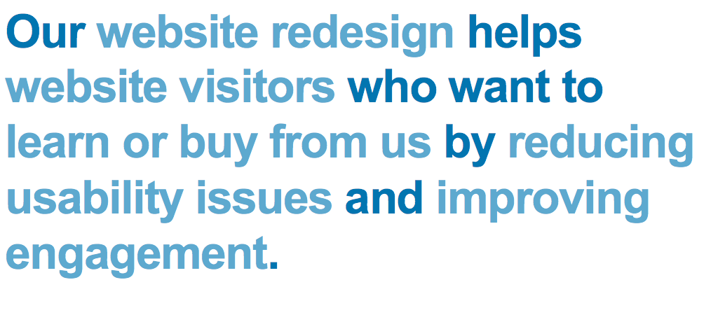 corporate website component design User Experience Design
