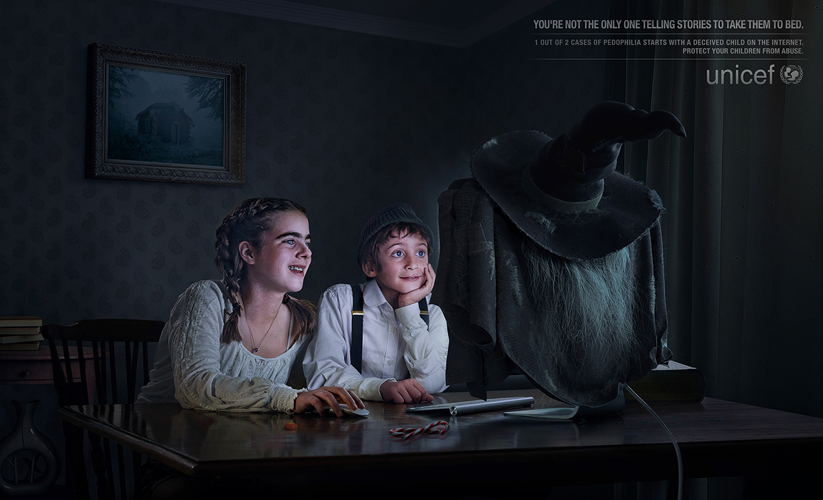 Advertising  art direction  unicef Photography  retouch