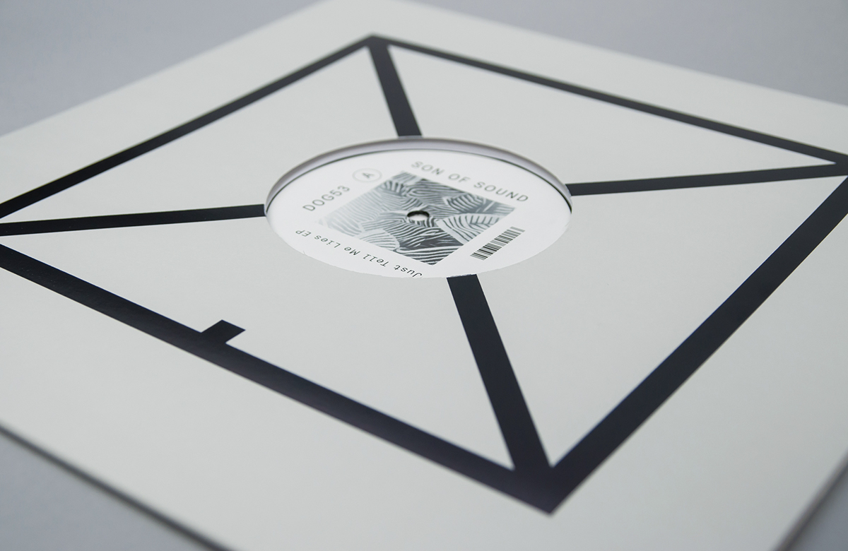 record label vinyl branding  art direction  over printing delusions of grandeur