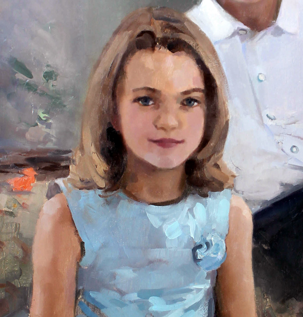portrait children hands Realism impressionism impressionist