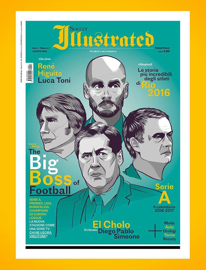 soccer illustrated Leicester